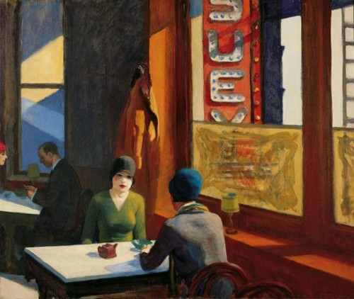 Edward Hopper - Chop Suey Edward Hopper - Chop Suey