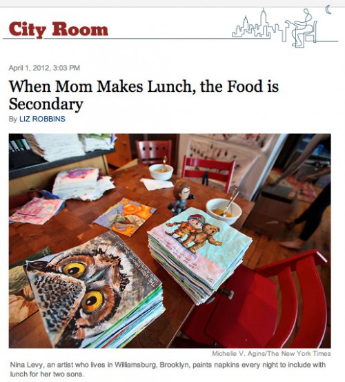 Nina Levy article