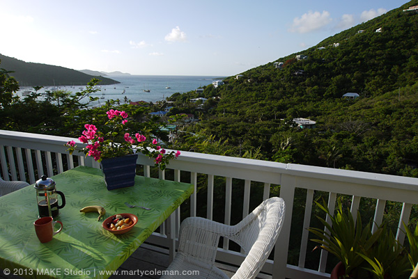 Sunrise at Island Cottage