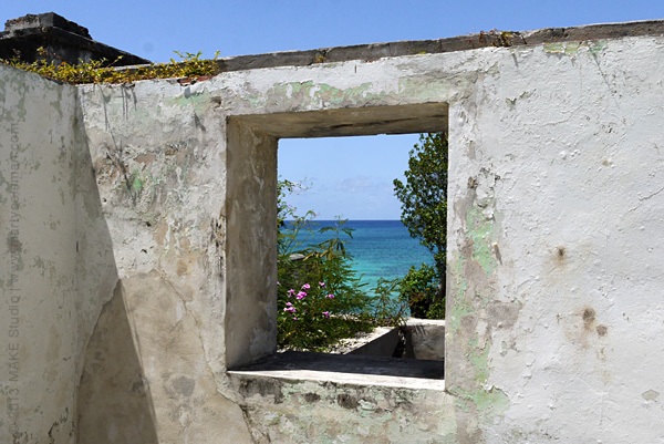 Window onto Lameshur Bay